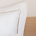 ALTUS- Taie d'Oreiller en Percale de Coton Égyptien