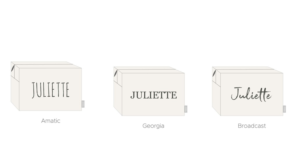PERSONNALISABLE - Trousse de Toilette en Lin