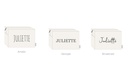 PERSONNALISABLE - Trousse de Toilette en Lin