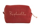 PERSONNALISABLE - Trousse de Toilette en Lin