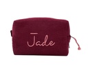 PERSONNALISABLE - Trousse de Toilette en Lin