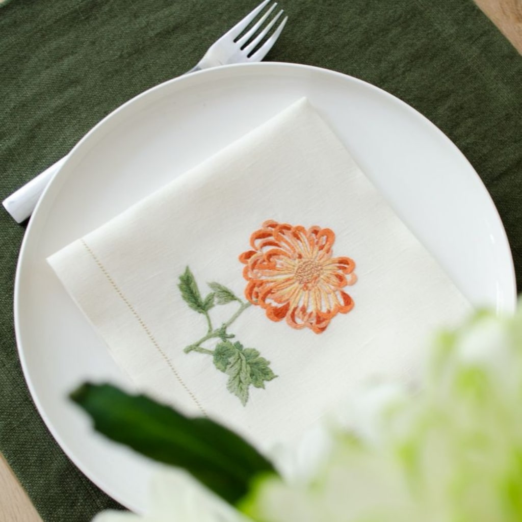 KIKU - 6 Serviettes de Table