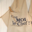 C'EST MOI LE CHEF - Tablier