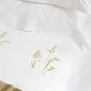 GRAMINÉES - Housse de Couette Double en Percale de Coton Égyptien