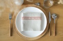 FRISE ETHNIC - 6 Linen Table Napkins