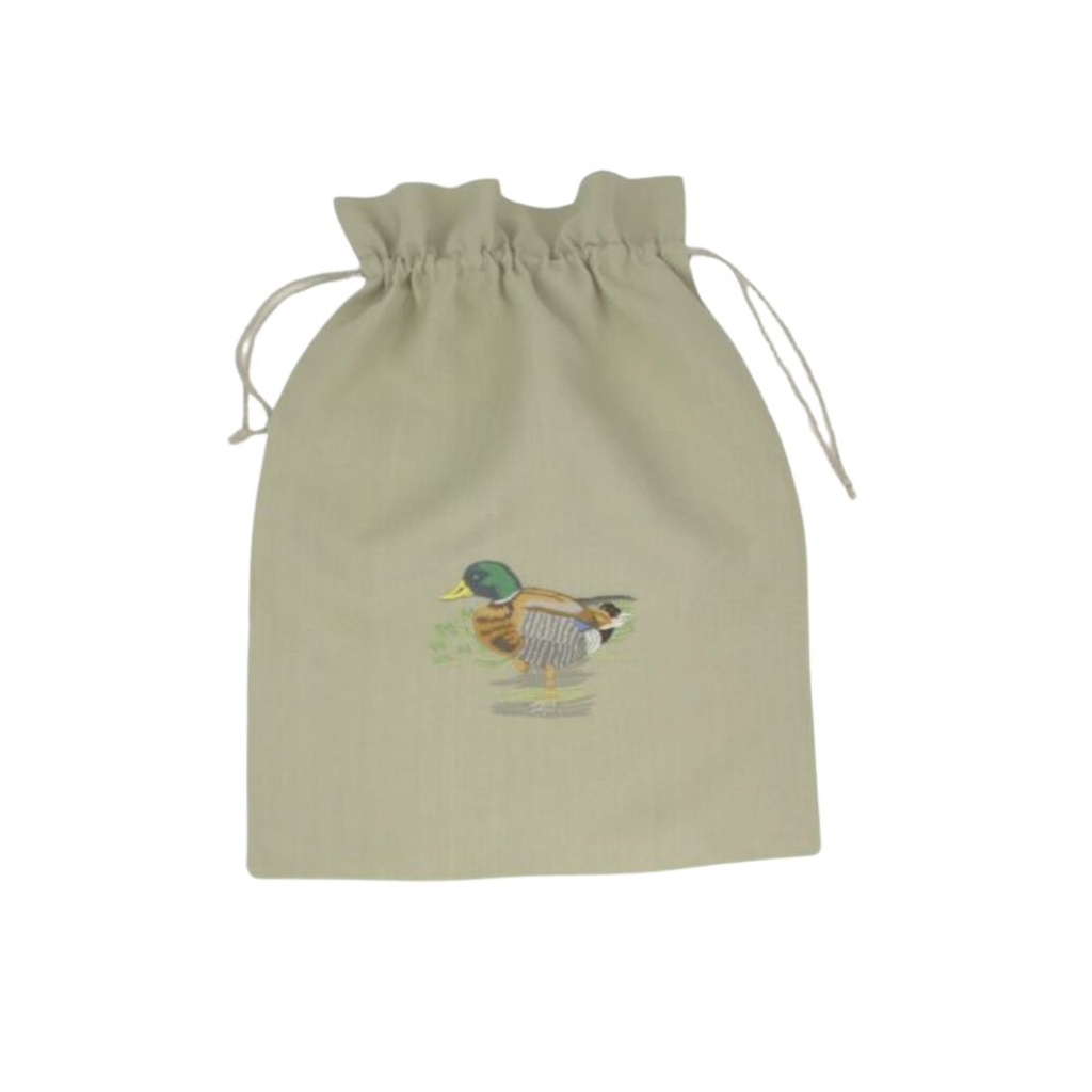 SMALL GAME - Linen laundry bag