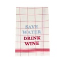 SAVE WATER - Linnen keukendoek