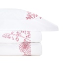 FLEURS DE JOUY - Housse de Couette Double en Percale de Coton Égyptien