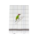 OISEAUX DU JARDIN - Torchon de Cuisine en Lin