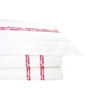 CHEVRONS - Pillowcase in Egyptian Cotton Percale