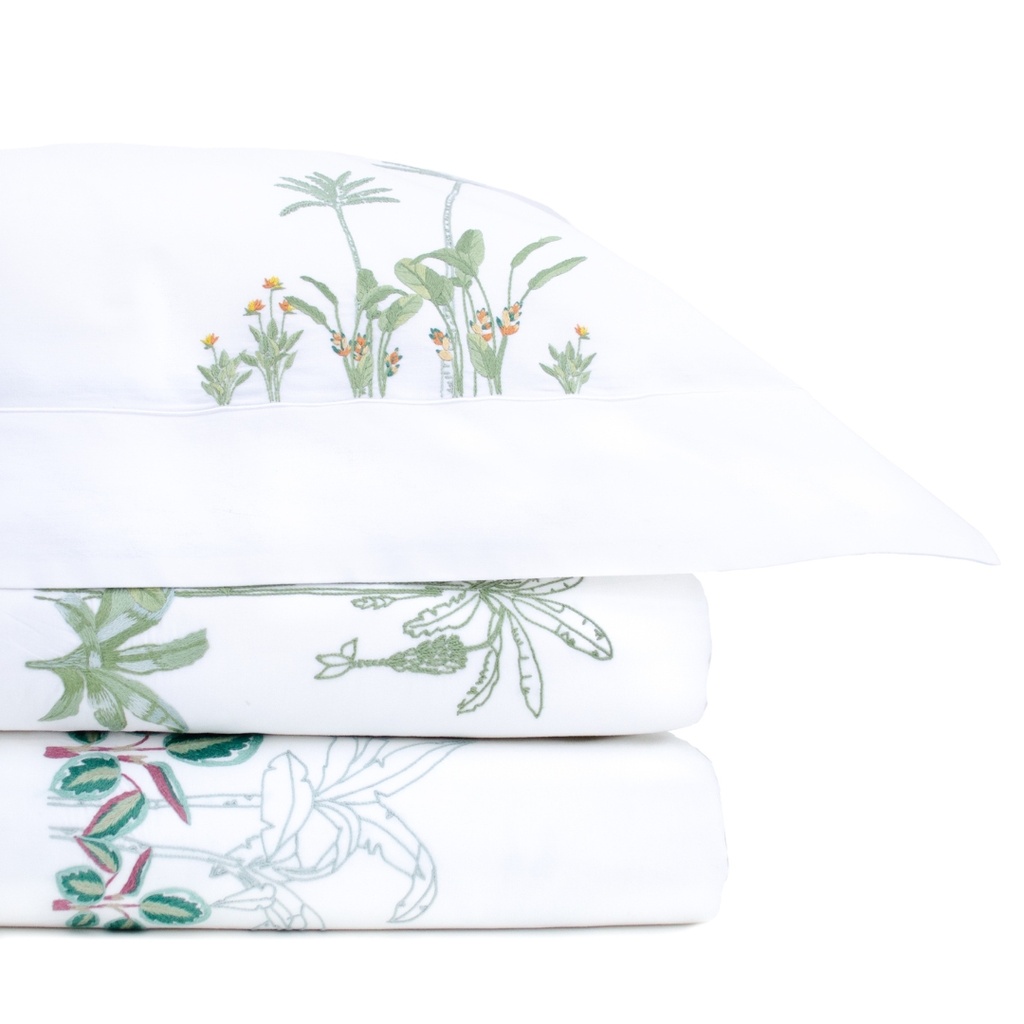 LE JARDIN DE DAGMAR - Double Duvet Cover in Egyptian Cotton Percale