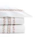 FRISE ETHNIC - Pillowcase in Egyptian Cotton Percale