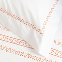 FRISE ETHNIQUE - Small Pillowcase in Egyptian Cotton Percale