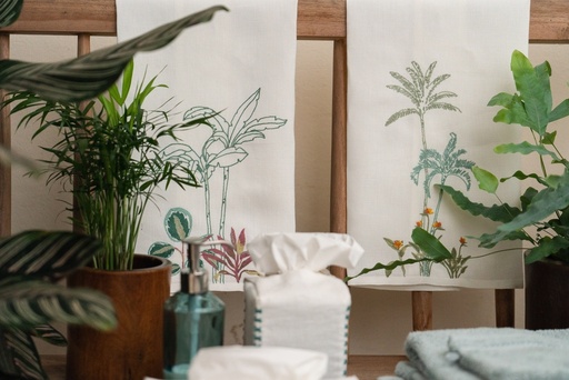 LE JARDIN DE DAGMAR - Linen Guest Hand Towel