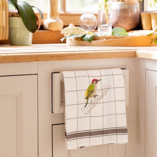 GARDEN BIRDS – Linen Kitchen Towel