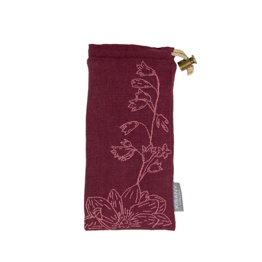 FLEURS DE JOUY - Linen Glasses Case