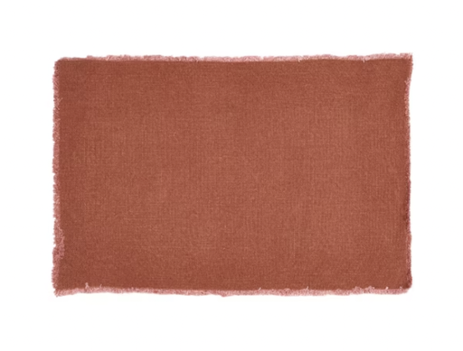 PACIFIC – “Paprika” Linen Placemat