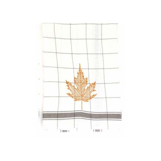 AUTUMN LEAVES - Linen Kitchen Towel