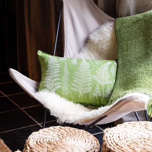 FERNS - Linen Cushion 