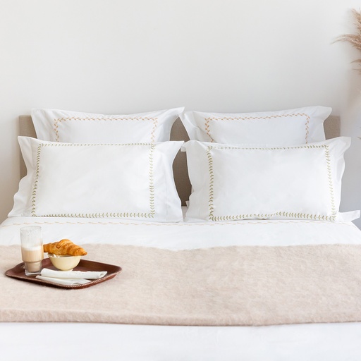 FRISE ROMANCE  - Duvet Cover in Egyptian Cotton Percale
