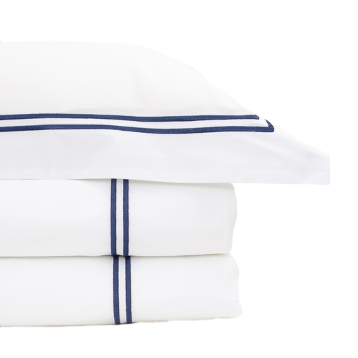 KIBWE - Double Duvet Cover in Egyptian Cotton Percale
